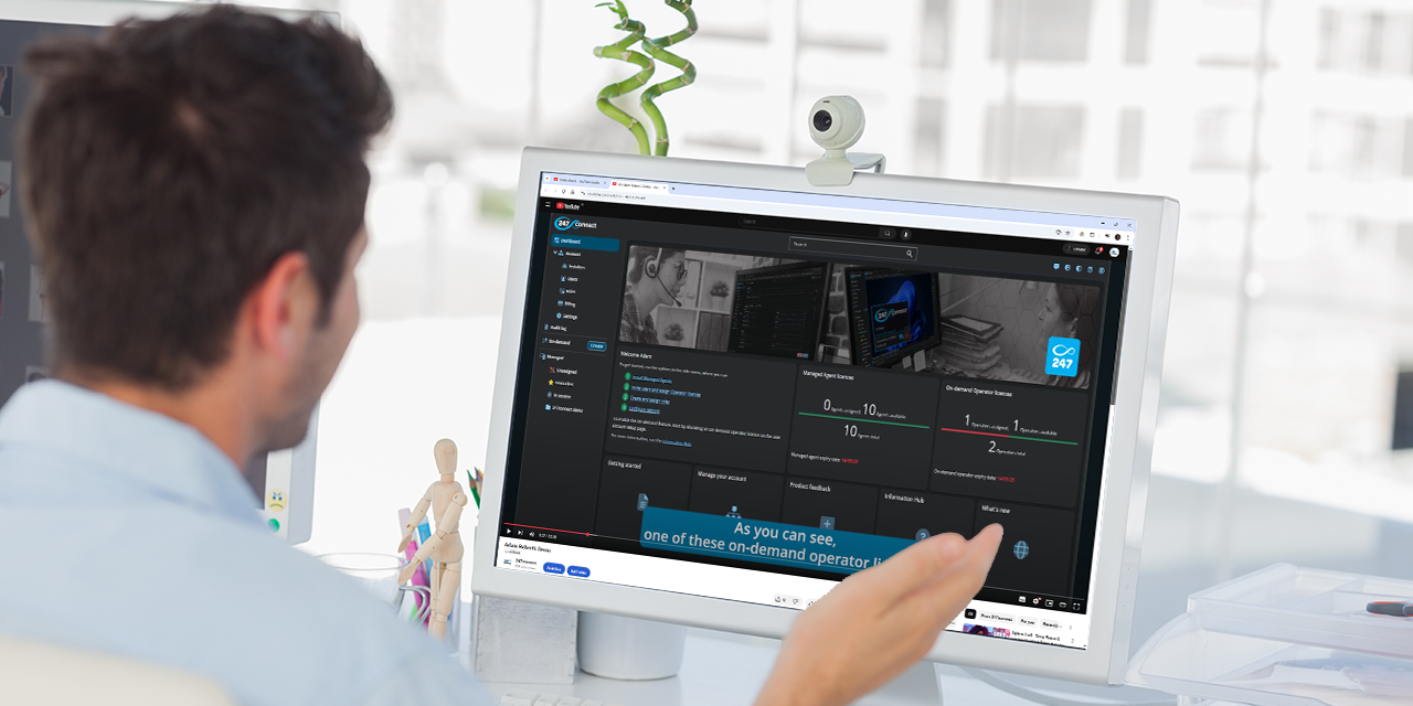 Book a demo of 247connect